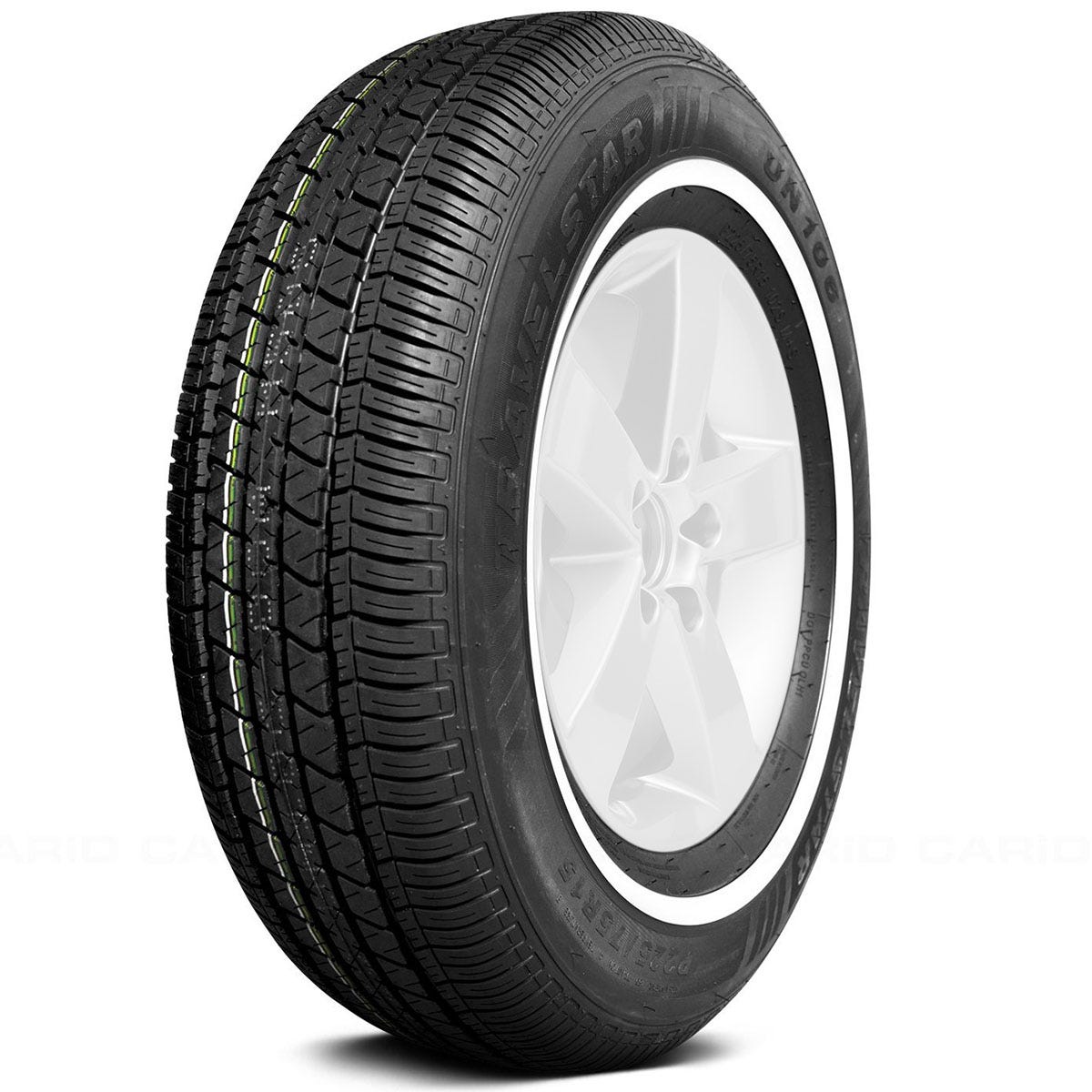 Travelstar Radial | 18mm Whitewall | 225/75R15