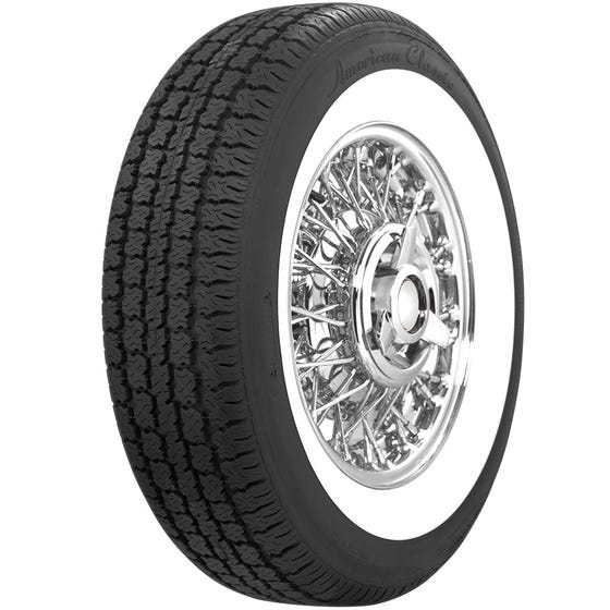 American Classic Radial | 2 3/8 Inch Whitewall | 205/75R14