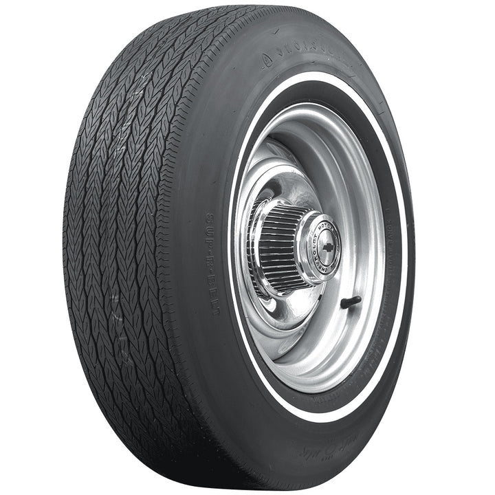 Firestone Wide Oval | Pin White Stripe | E70-14