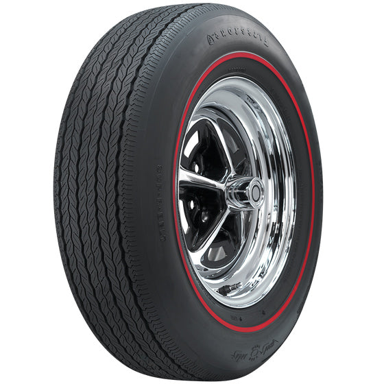 Firestone Wide Oval Radial | Redline | FR70-14