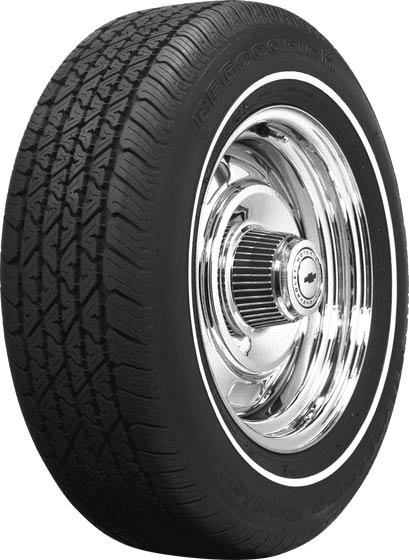 BF Goodrich Silvertown Radial | 3/8 Inch Whitewall | 215/70R14