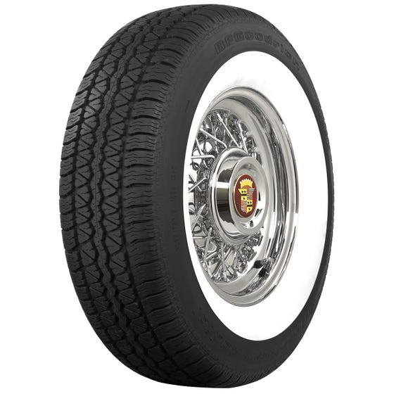 BF Goodrich Silvertown Radial | 2 1/4 Inch Whitewall | 165/80R13
