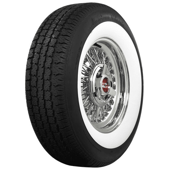 American Classic Radial | 2 3/4 Inch Whitewall | 225/75R15