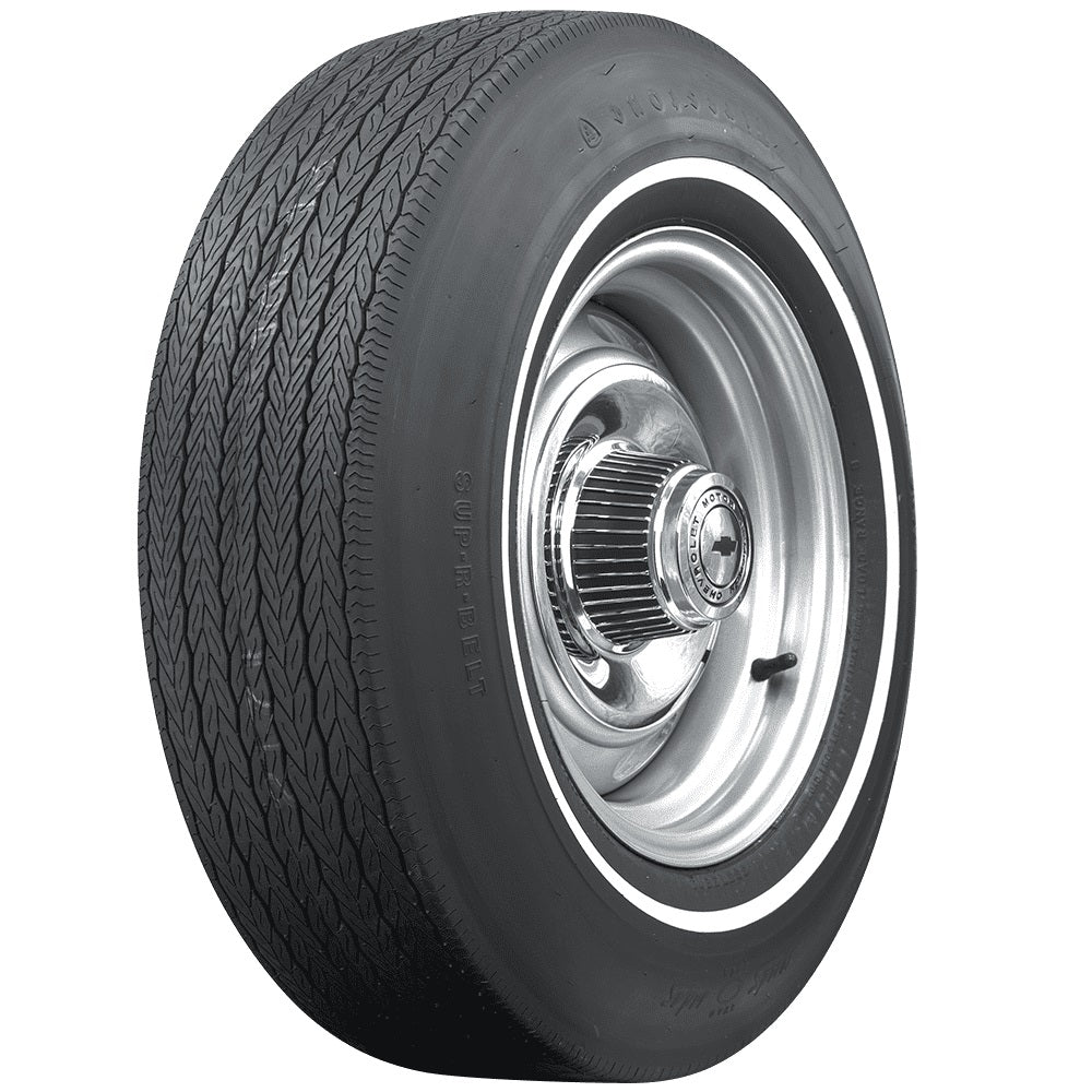 Firestone Wide Oval | Pin White Stripe | G70-15