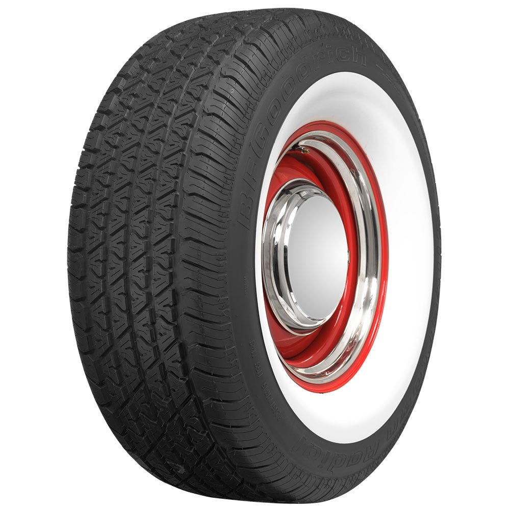 BF Goodrich Silvertown Radial | 3 Inch Whitewall | 255/70R15