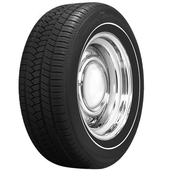 American Classic Radial | 3/8 Inch Whitewall Tire | 235/60R16