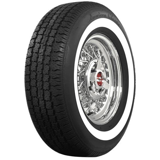 American Classic Radial | 1.3 Inch Whitewall | 215/75R15