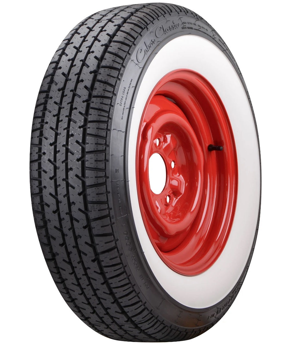 Coker Classic Star Series | 2.25 Inch Whitewall | 195/75R14