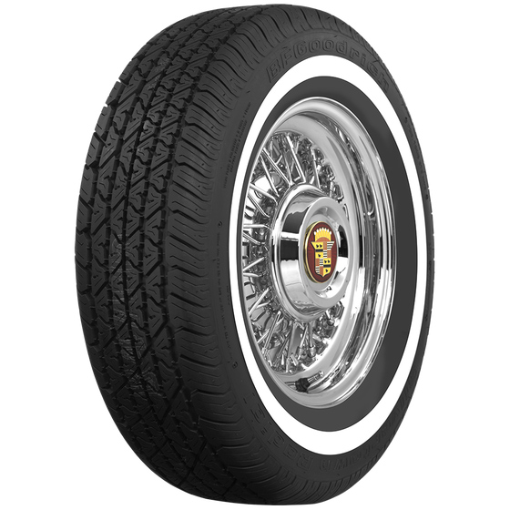 BF Goodrich Silvertown Radial | 1 1/2 Inch Whitewall | 235/70R15